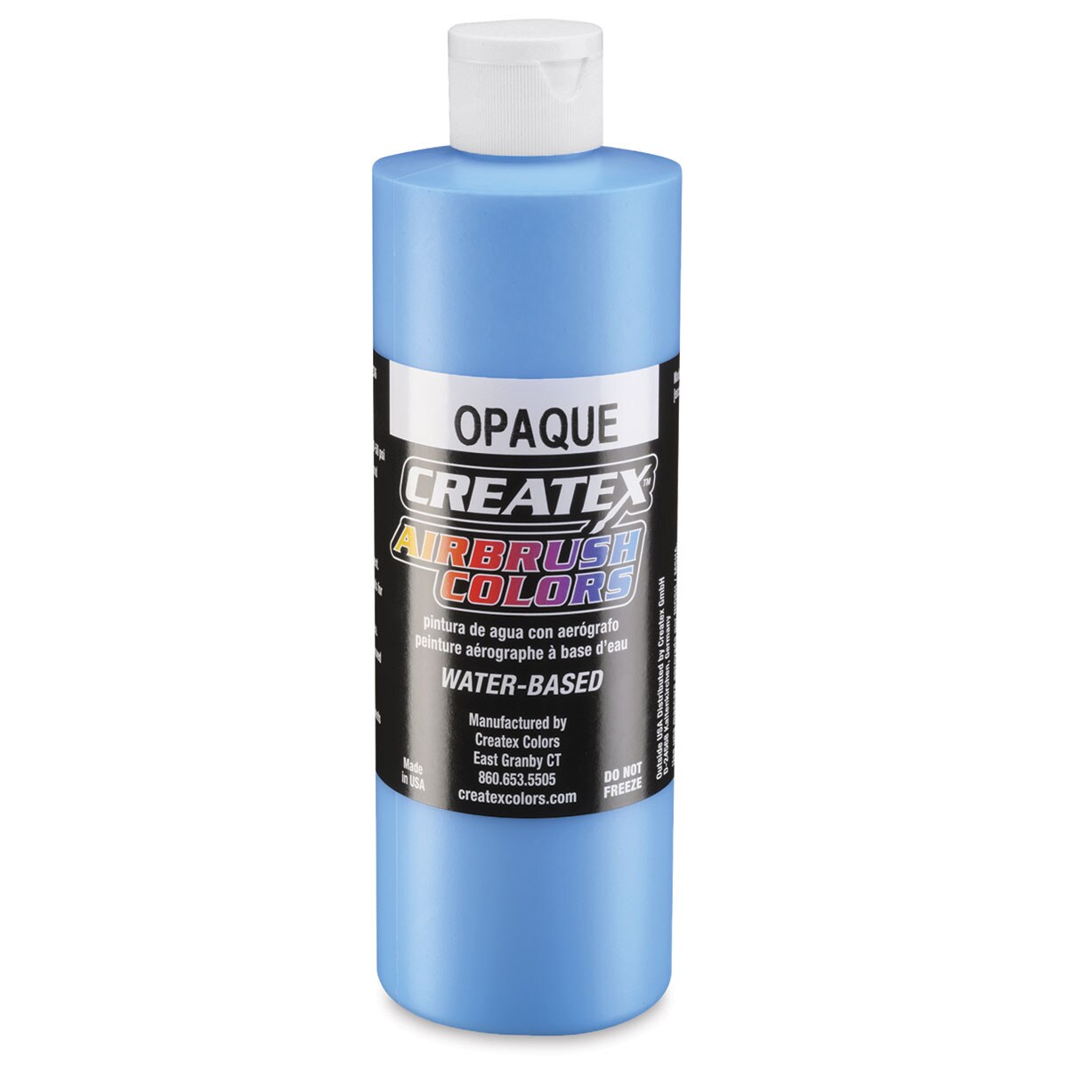 Createx Airbrush Color - 16 oz, Opaque Sky Blue