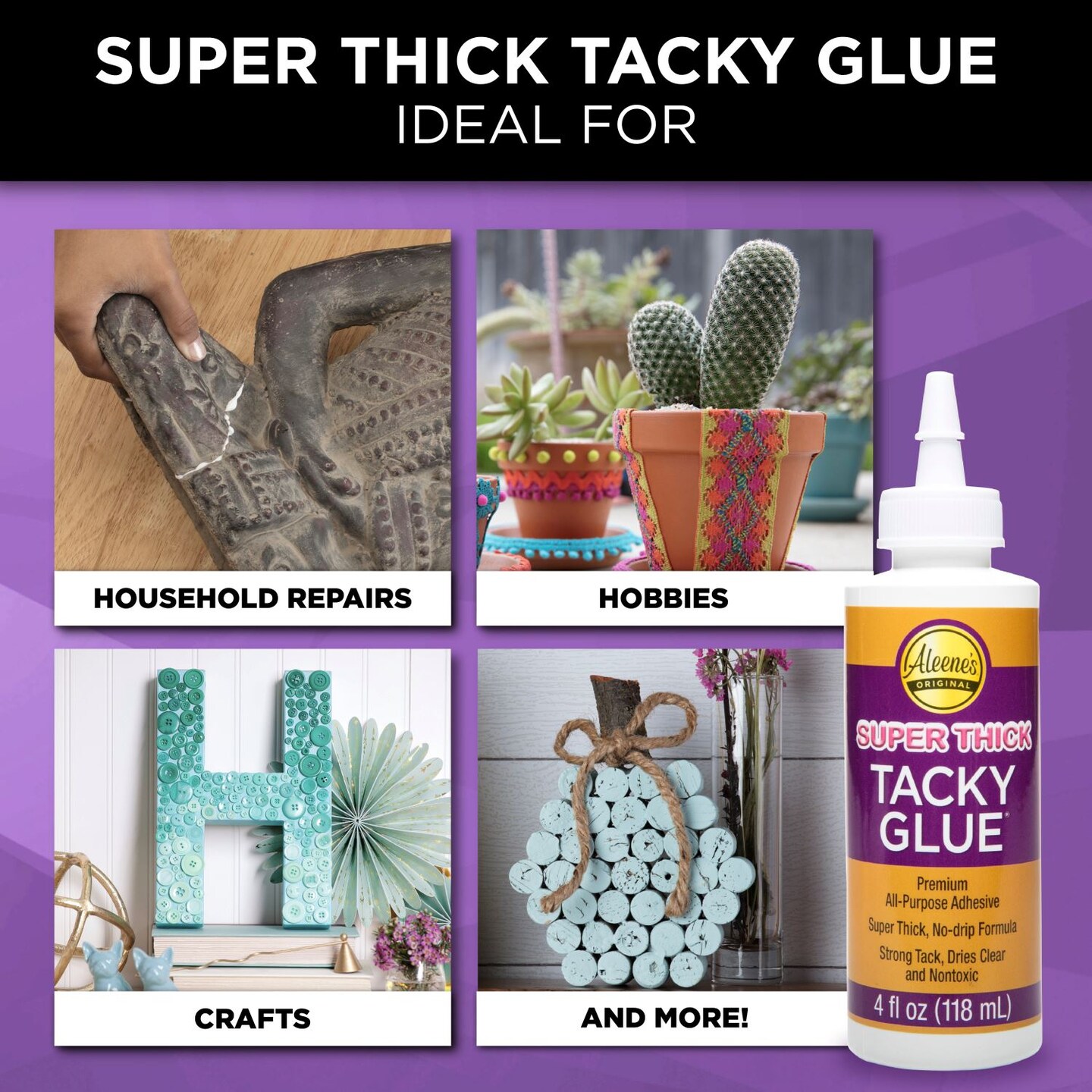 Aleene&#x27;s Super Thick Tacky Glue 4 fl. oz.