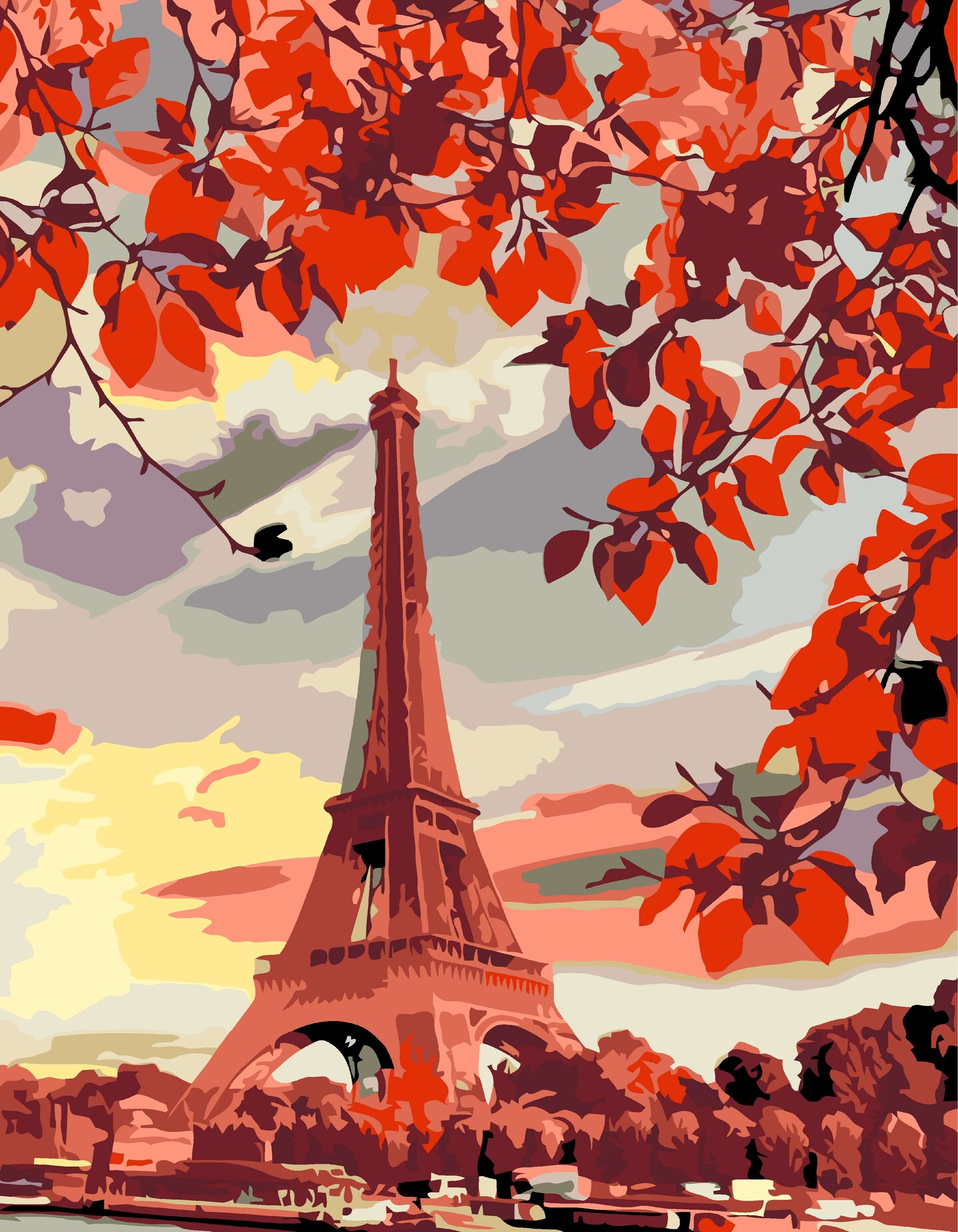 Artwille DIY Paint by Numbers for Adults and Kids, Acrylic Painting Kit