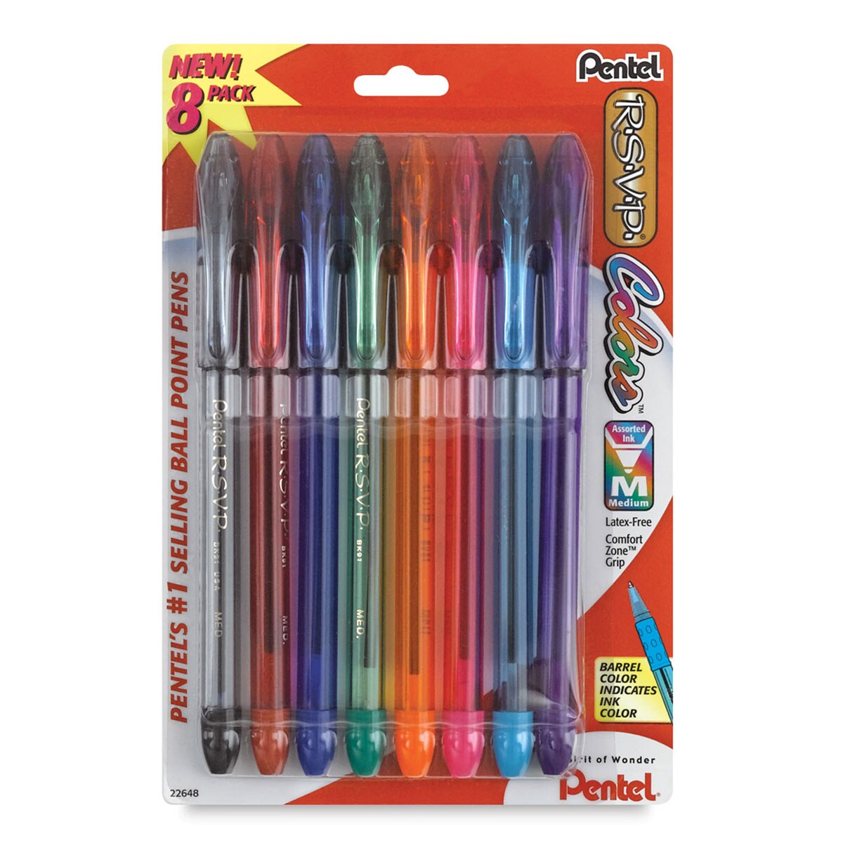 Pentel RSVP Colors Pen Set