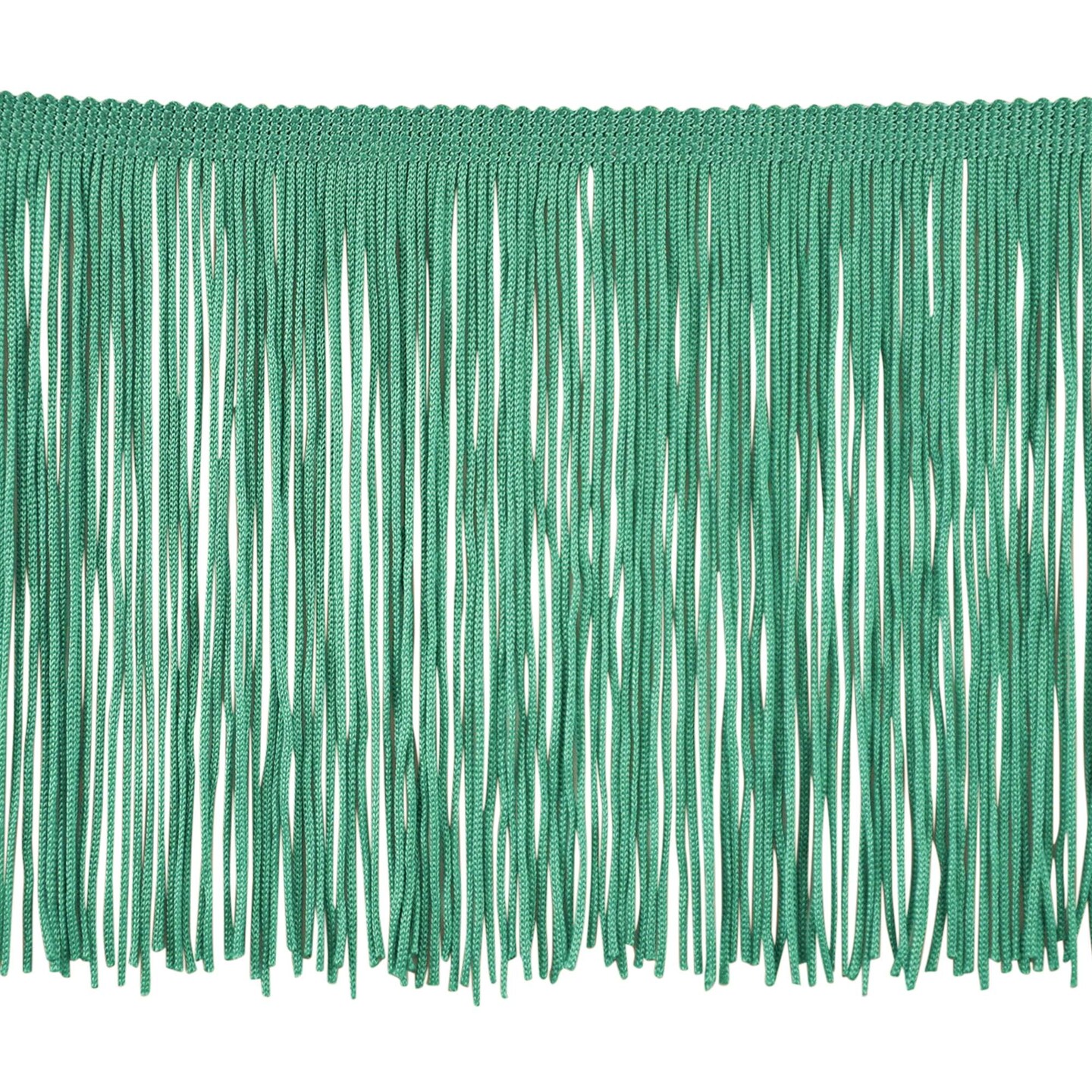Belagio Chainette Fringe, 6" Wide, Celadon Green, 10-Yard Bolt
