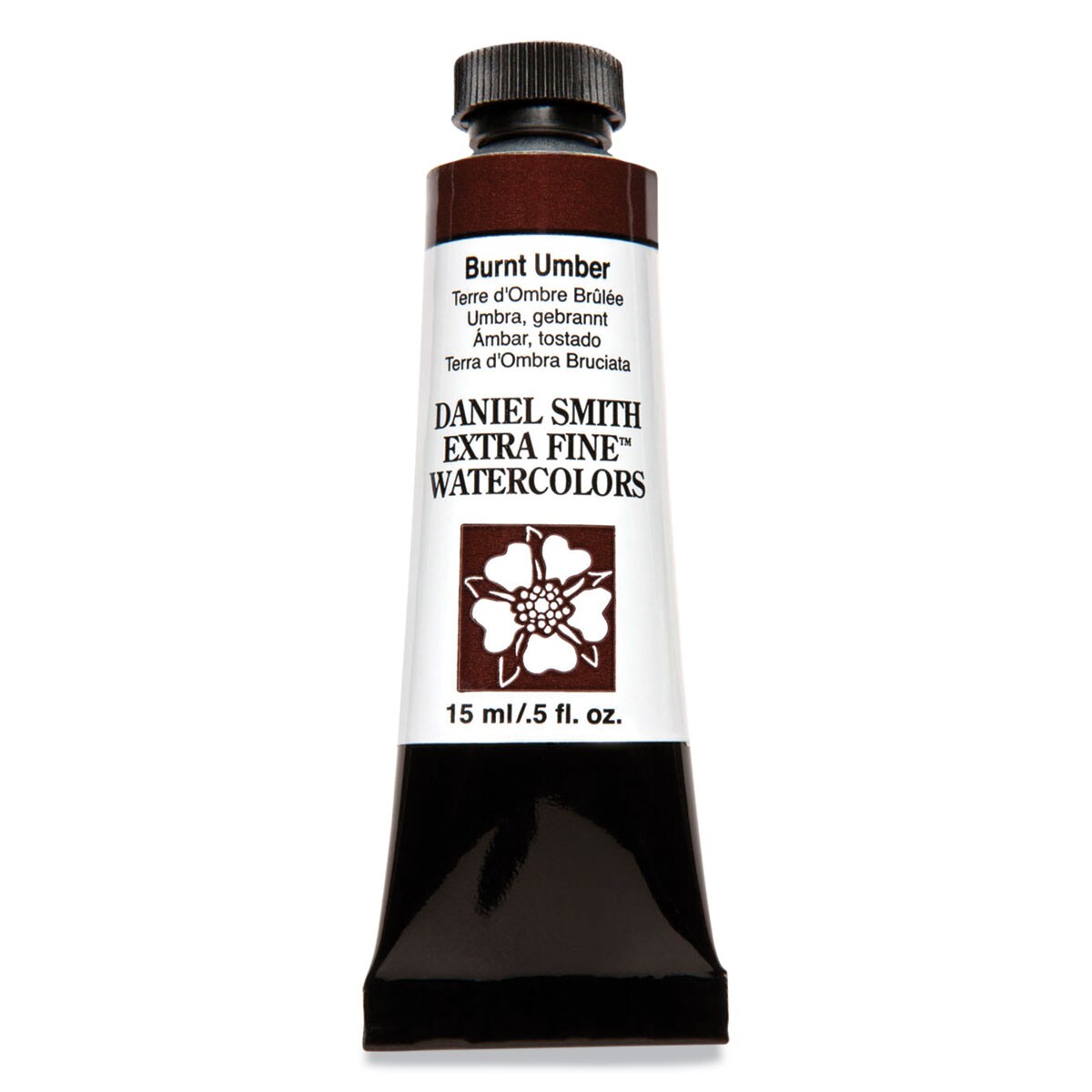 Daniel Smith Extra Fine Watercolor - Burnt Umber, 15 ml Tube