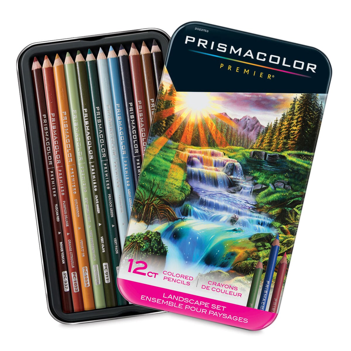 Prismacolor Premier Colored Pencils Set of 12, Landscape Colors
