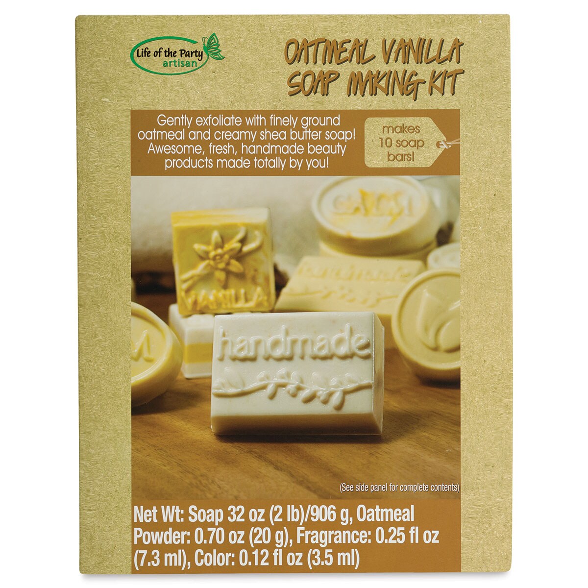Life of the Party Oatmeal Vanilla Soap Making Kit Michaels
