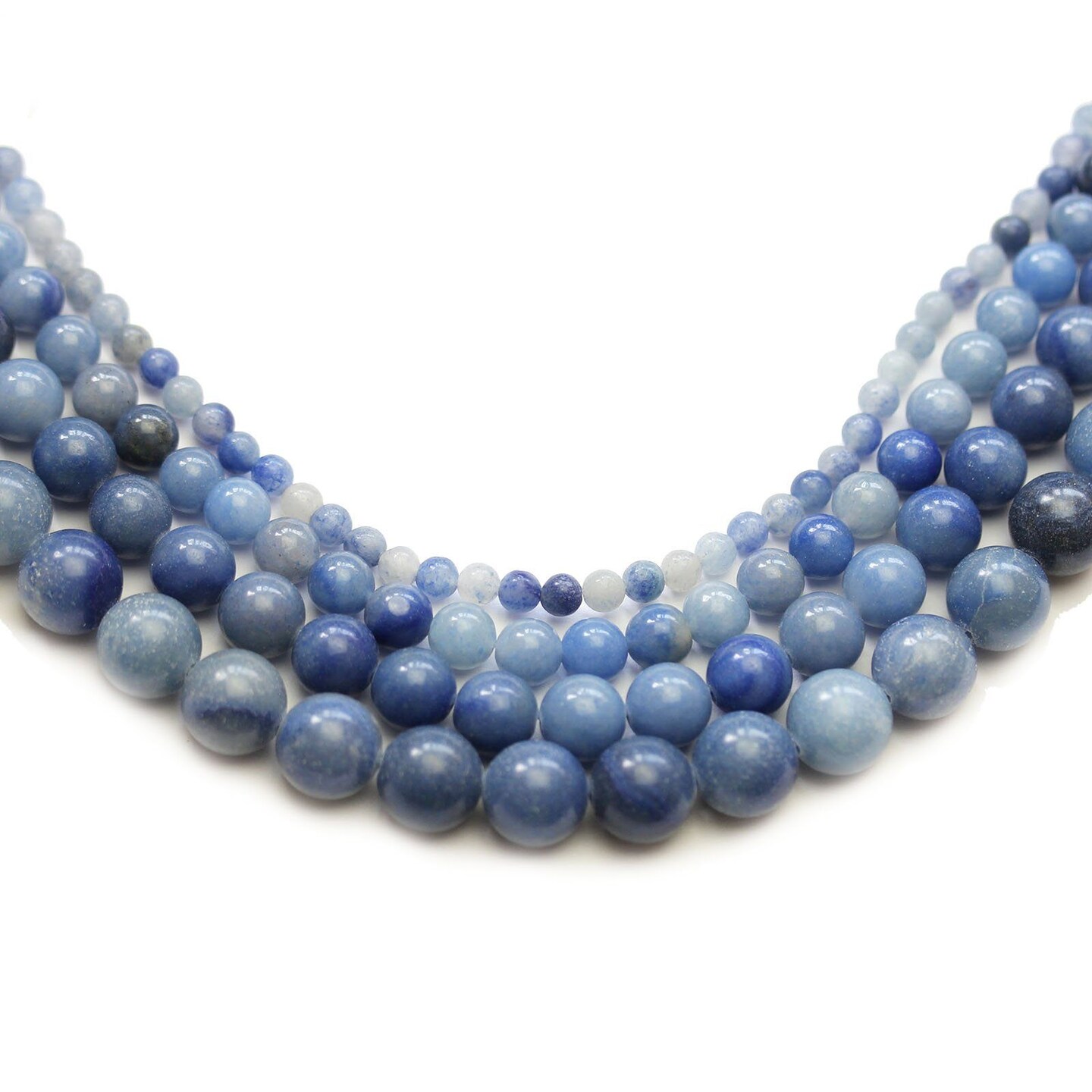 Mix, Aventurine & Quartz, Pink, Smooth Round In Sizes 4mm, 6mm, 8mm - Foto 10