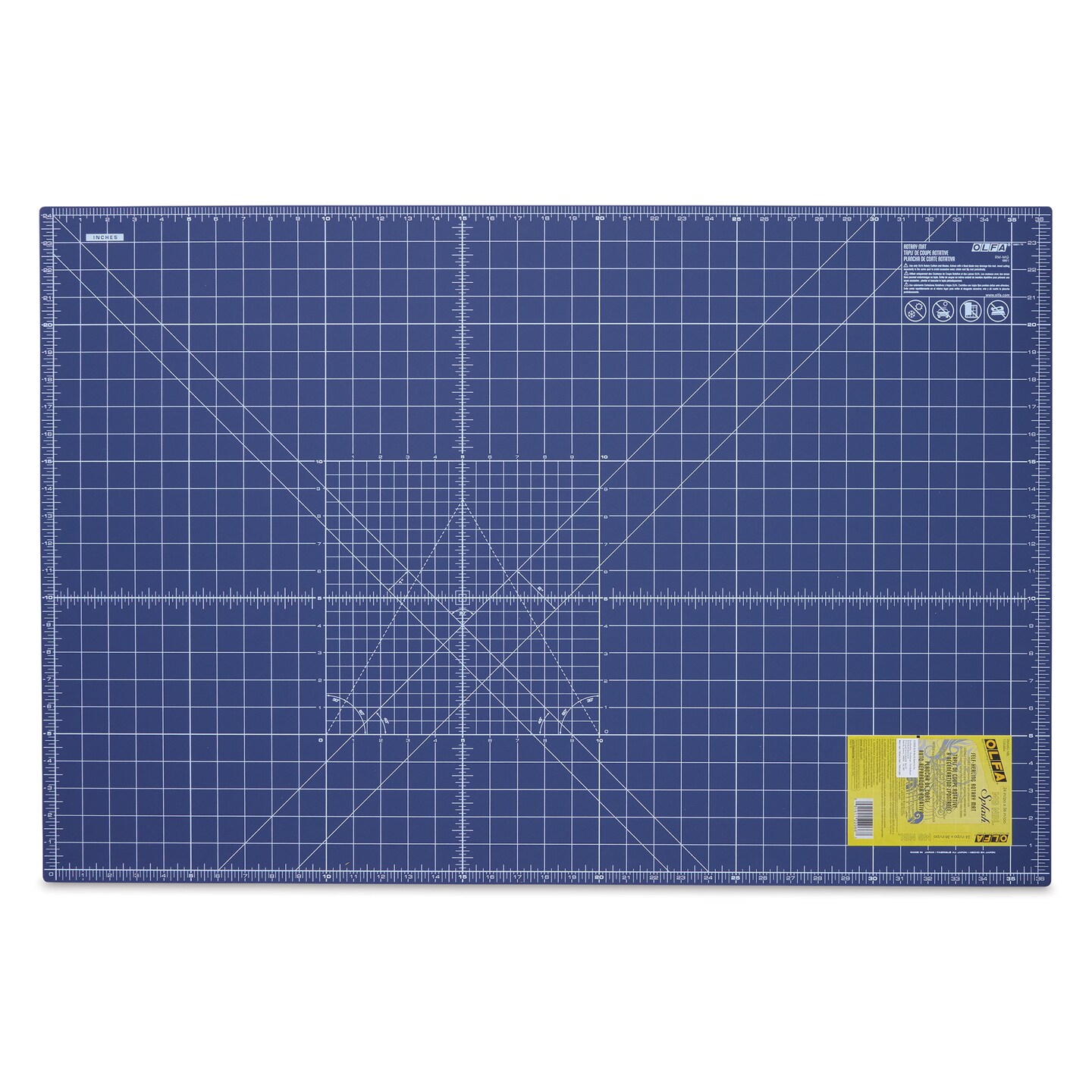 Olfa Self Healing Rotary Cutting Mat Navy 24