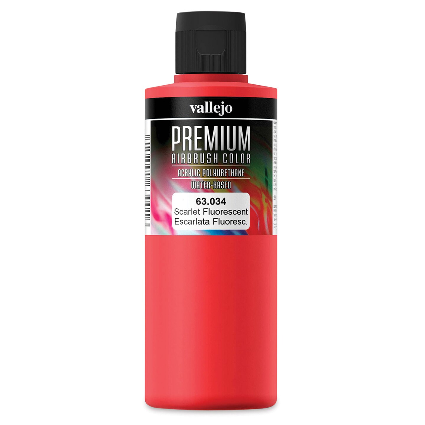 Vallejo Premium Airbrush Colors - 200 ml, Fluorescent Scarlet | Michaels