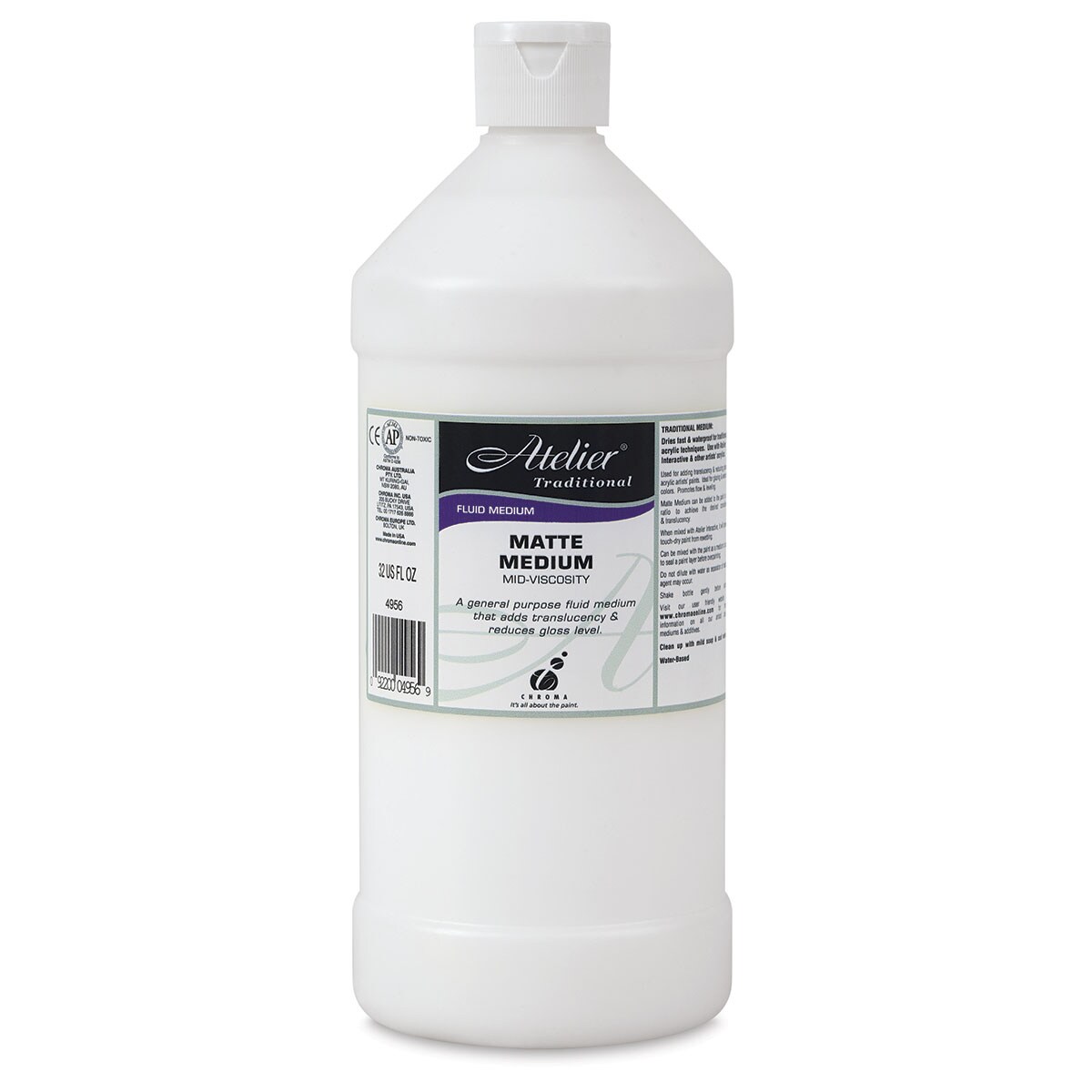 Chroma Atelier Medium Matte, 32 oz bottle Michaels