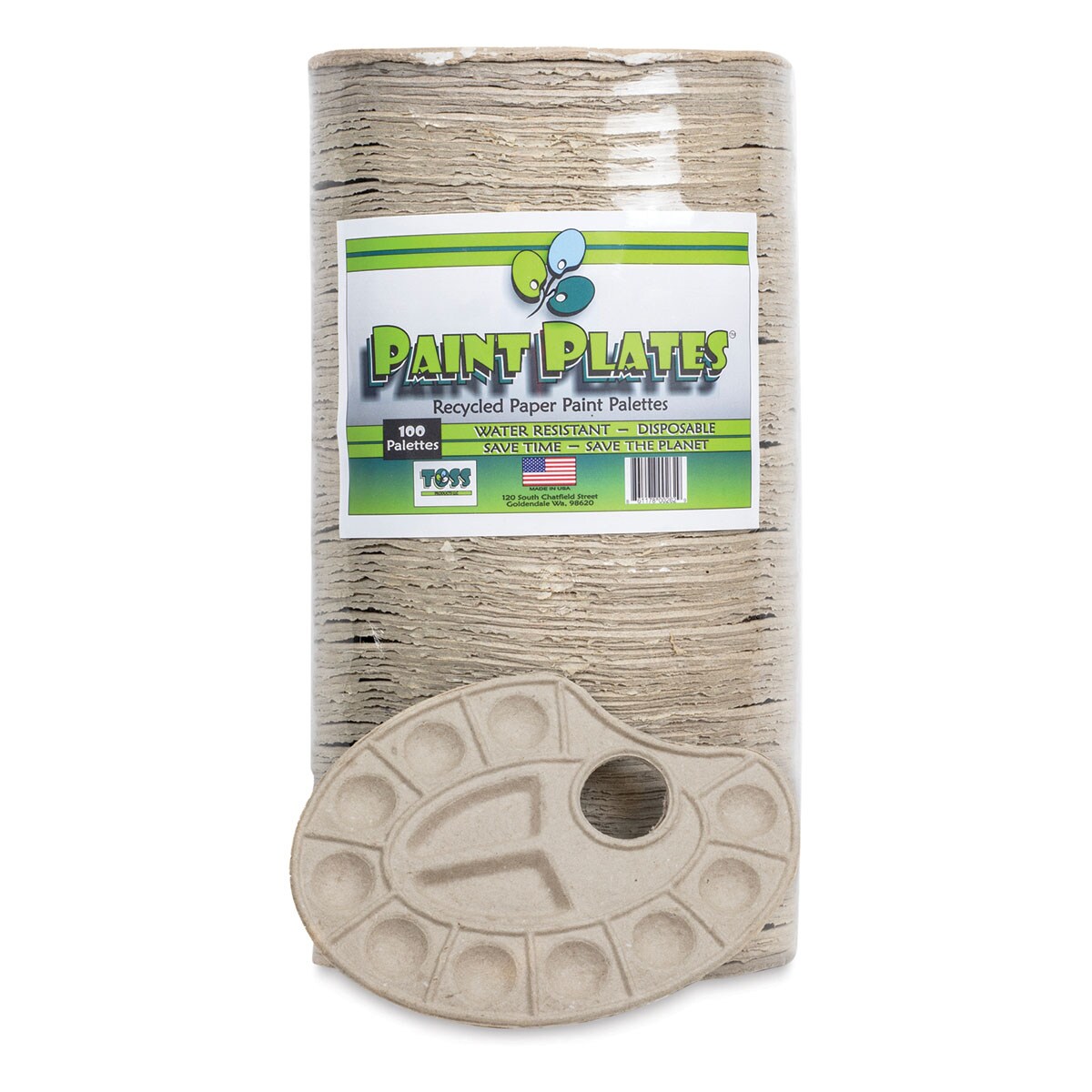 Toss Paint Plates Disposable Palettes Pkg of 100 Michaels