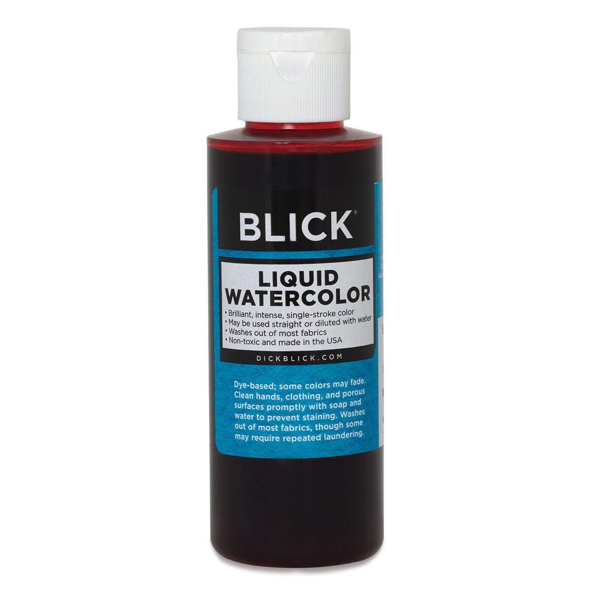 Blick Liquid Watercolor - Red, 4 oz bottle