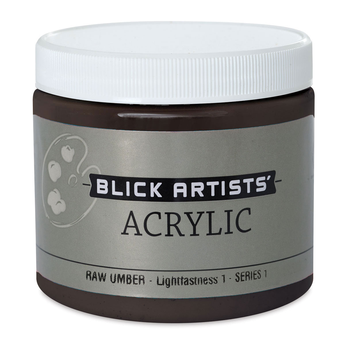 Blick Artists&#x27; Acrylic - Raw Umber, 16 oz jar