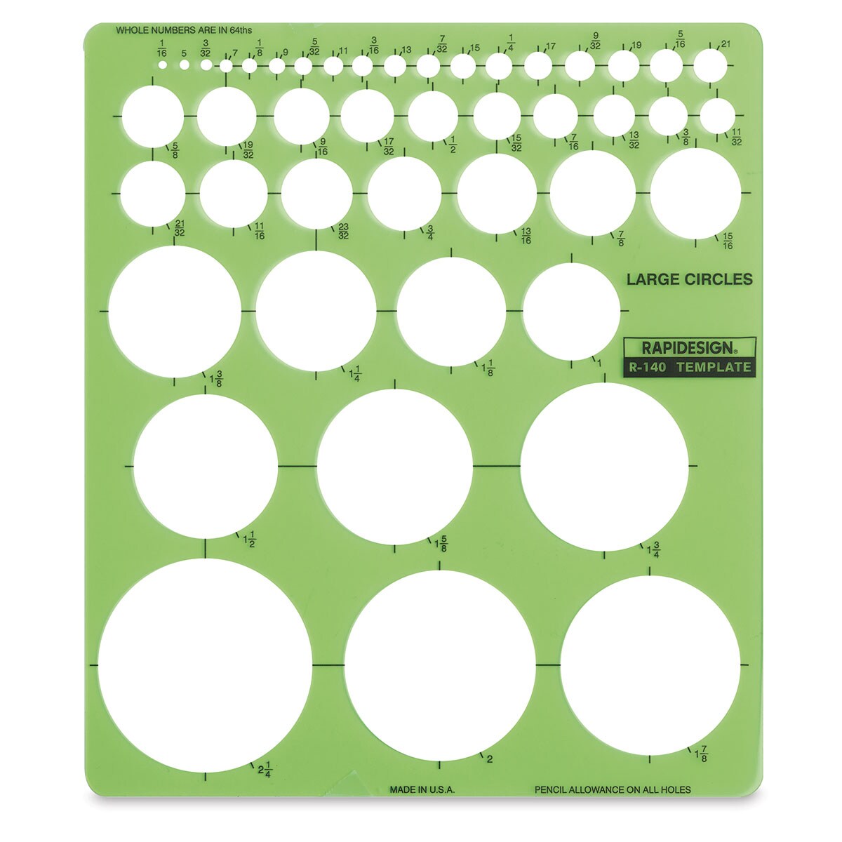 Chartpak Rapidesign Large Circle Template