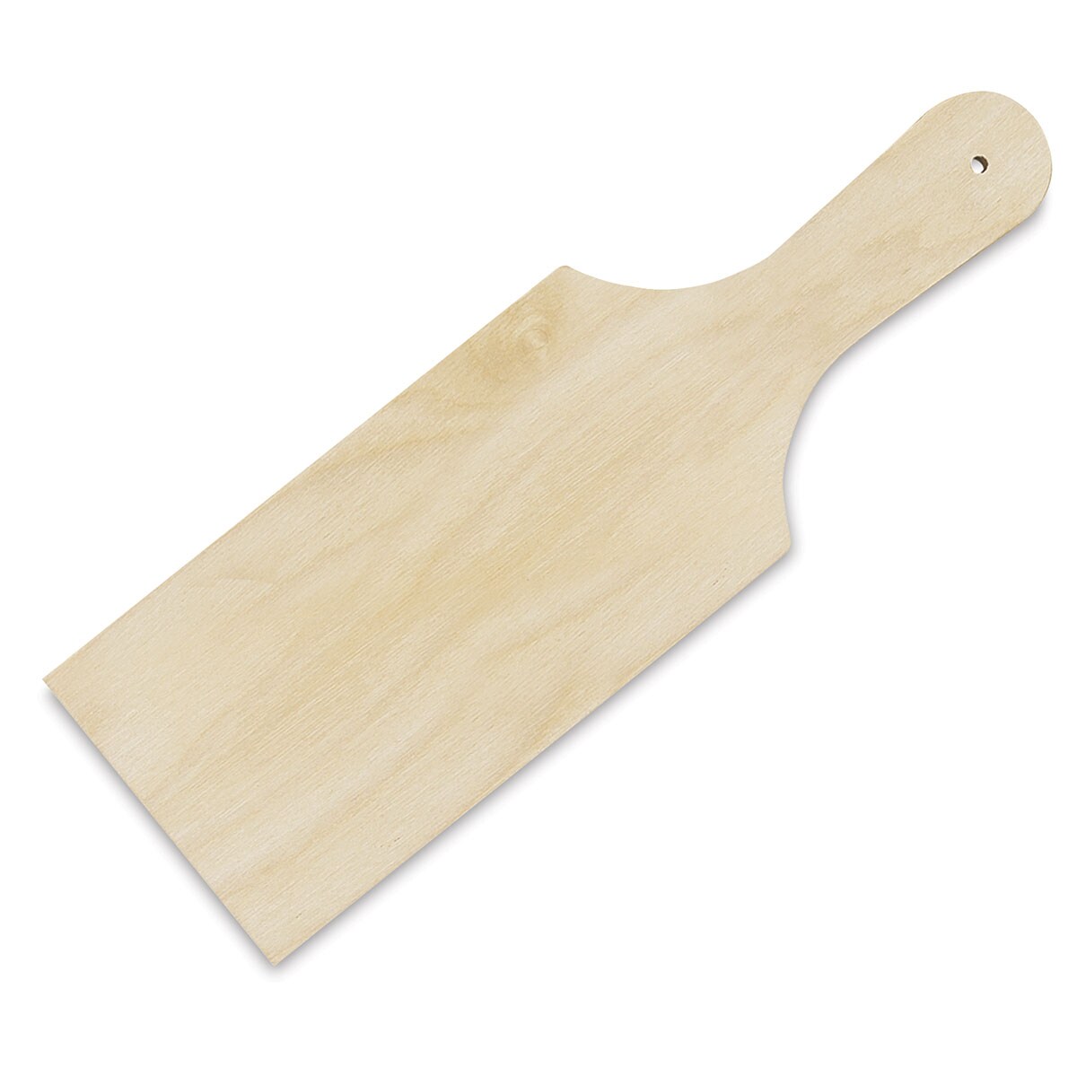 Wood Paddle - 12&#x22; x 4&#x22; x 7/16&#x22;, Birch Paddle, Flat Finish