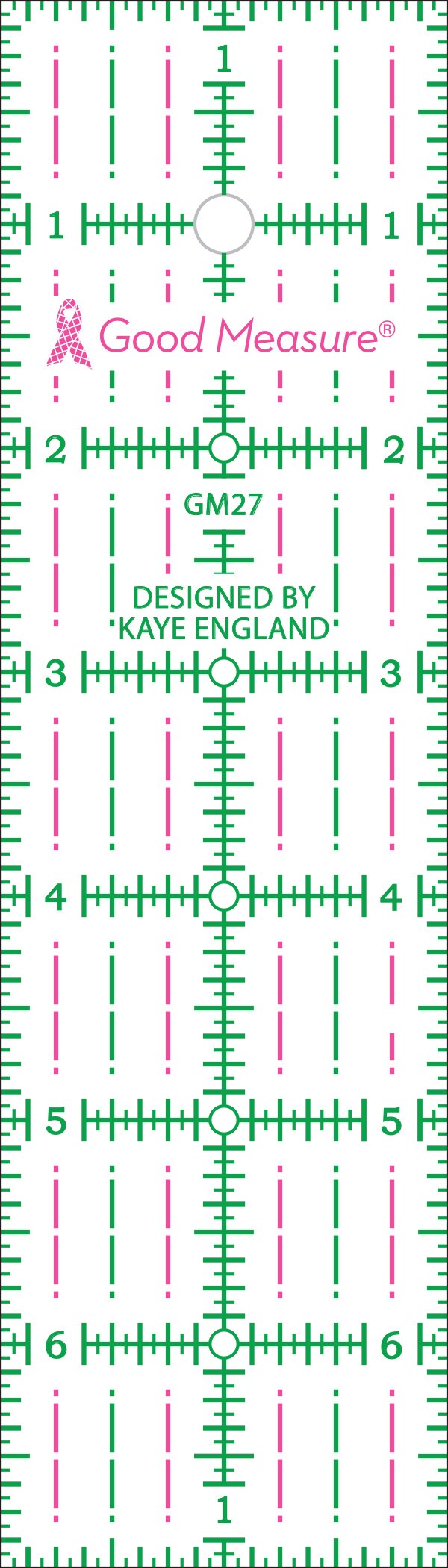 Good Measure 2&#x22; x 7&#x22; Rectangle Ruler