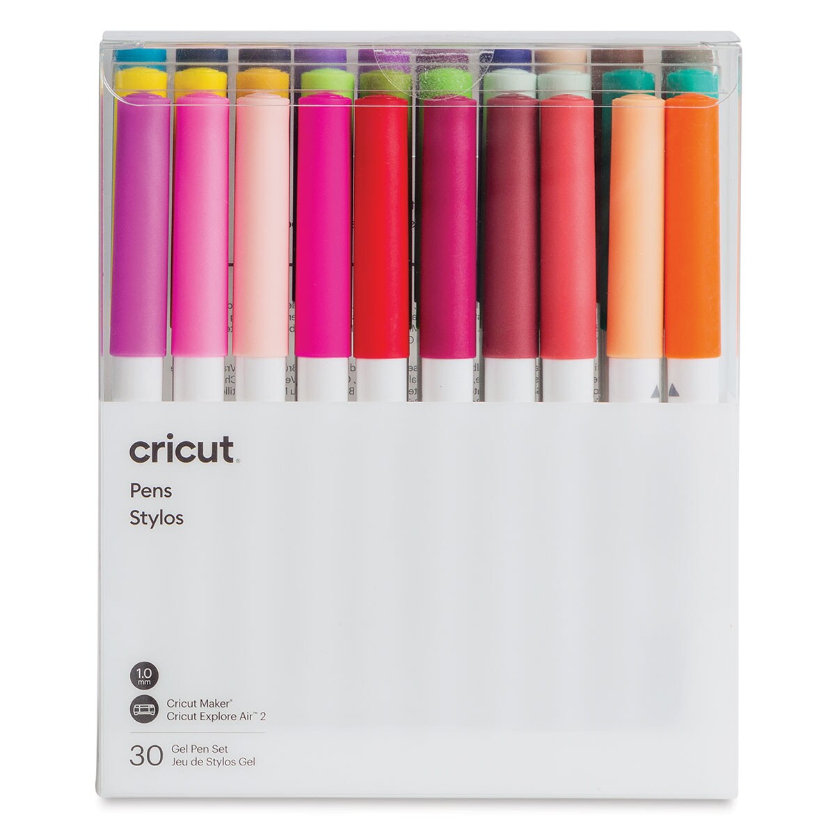 Cricut Gel Pen Set - Ultimate Set of 30, Assorted Colors, 1.0 mm