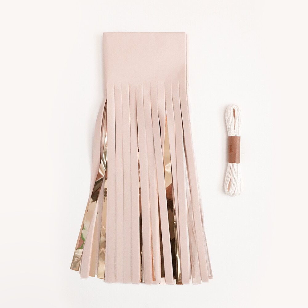 Tassel Garland Kit - Navy, Blush &#x26; Rose Gold