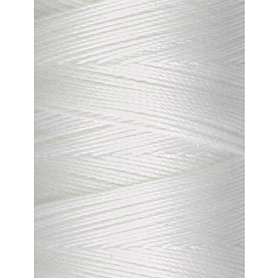 C-Lon Micro Bead Cord, White - 0.12mm, 320 Yard Spool