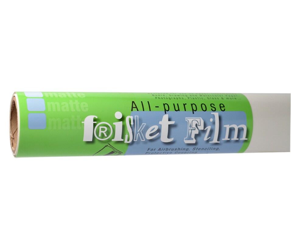 Grafix Frisket Film Roll, 12&#x22; x 4 yds., All Purpose Low-Tack, Matte