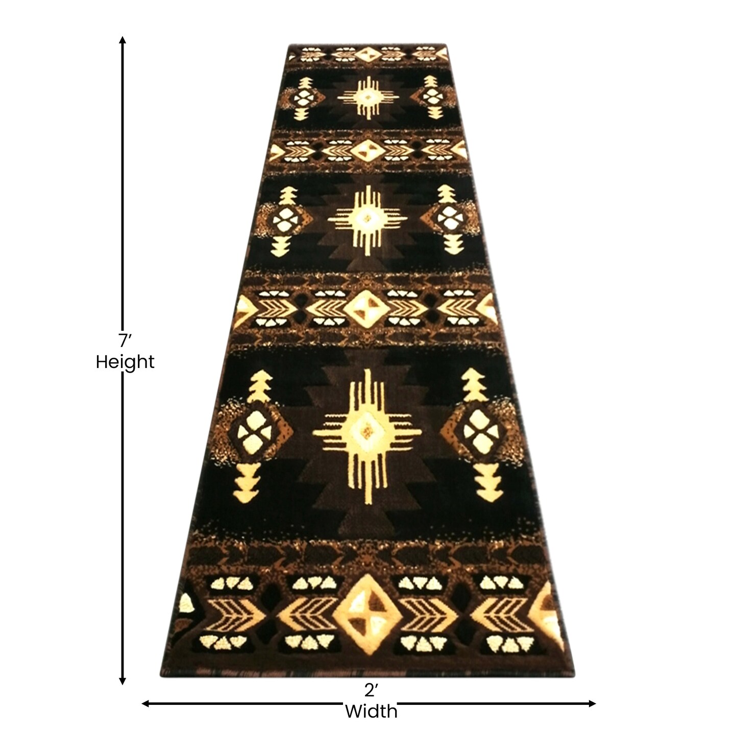 Masada Rugs Southwest Native American Area Rug - Design C318