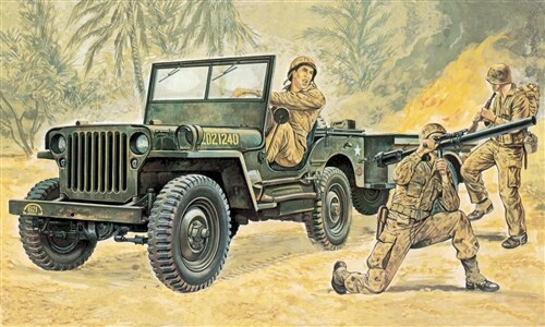 Italeri  1/35 JEEP Plastic Model