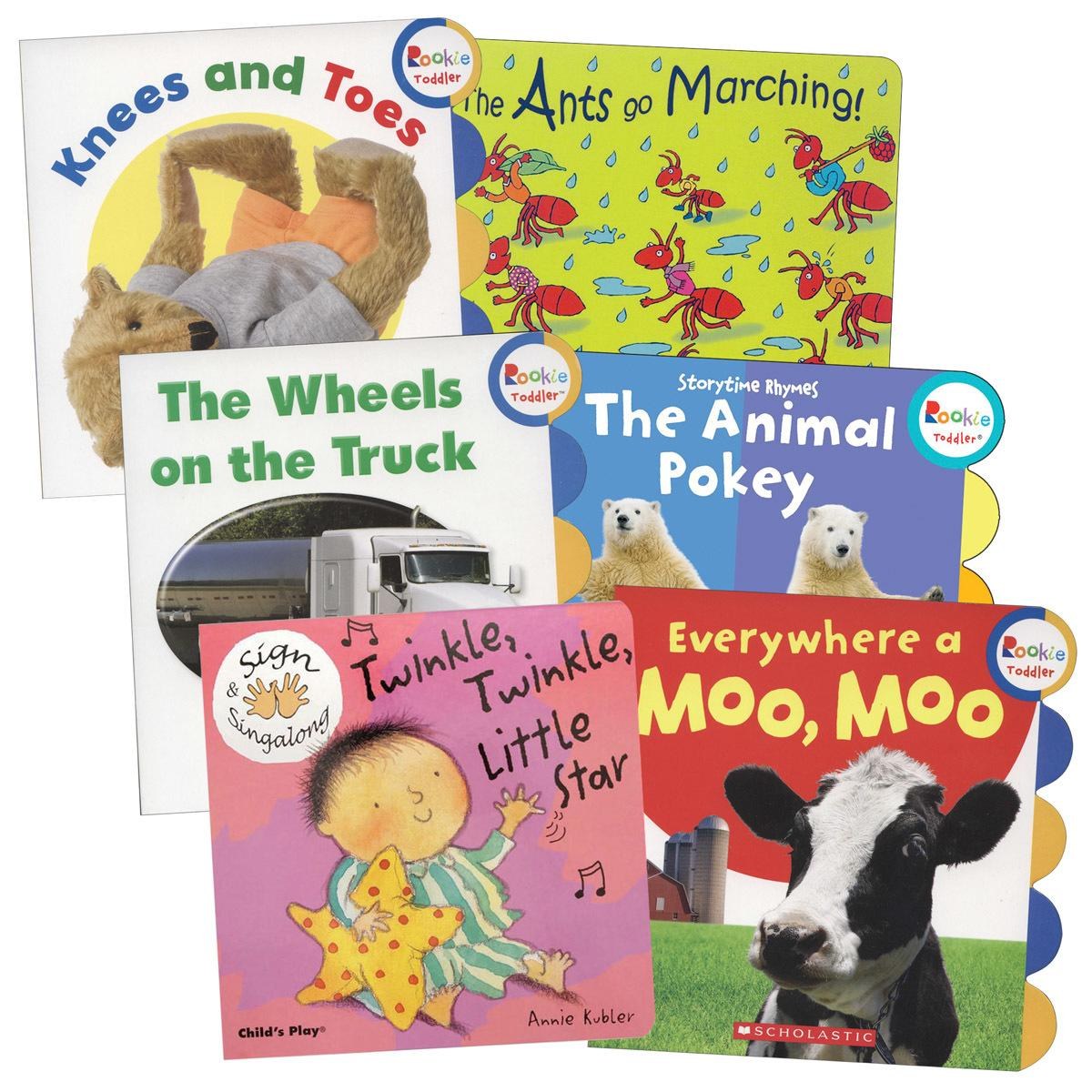 Kaplan Early Learning Company Sing-Along Board Books - Set of 6