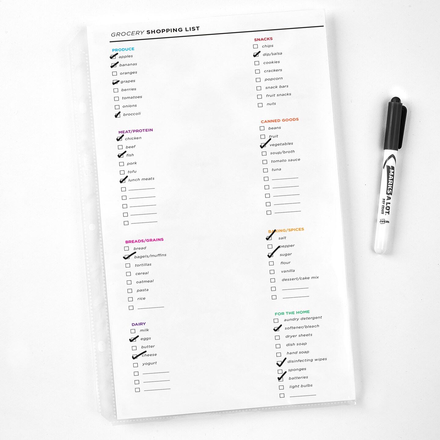 Avery Diamond Clear Heavyweight Sheet Protectors, Holds 8.5" x 14" Sheets, Legal Size, Easy Load, 25ct (73897)