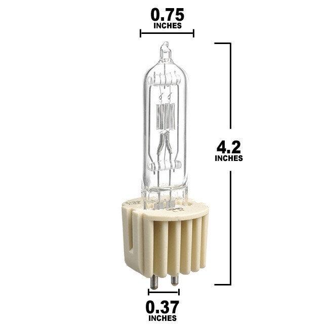 HPL 375w 115V LL USHIO HPL-375/115X Long Life halogen lamp bulb