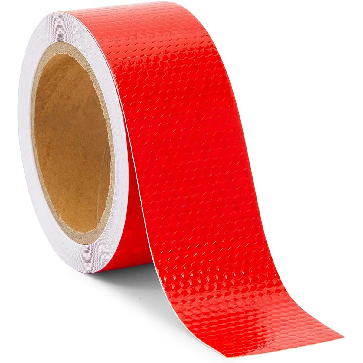 2 Rolls Car Safety Reflective Glow In The Dark Warning Tape Red