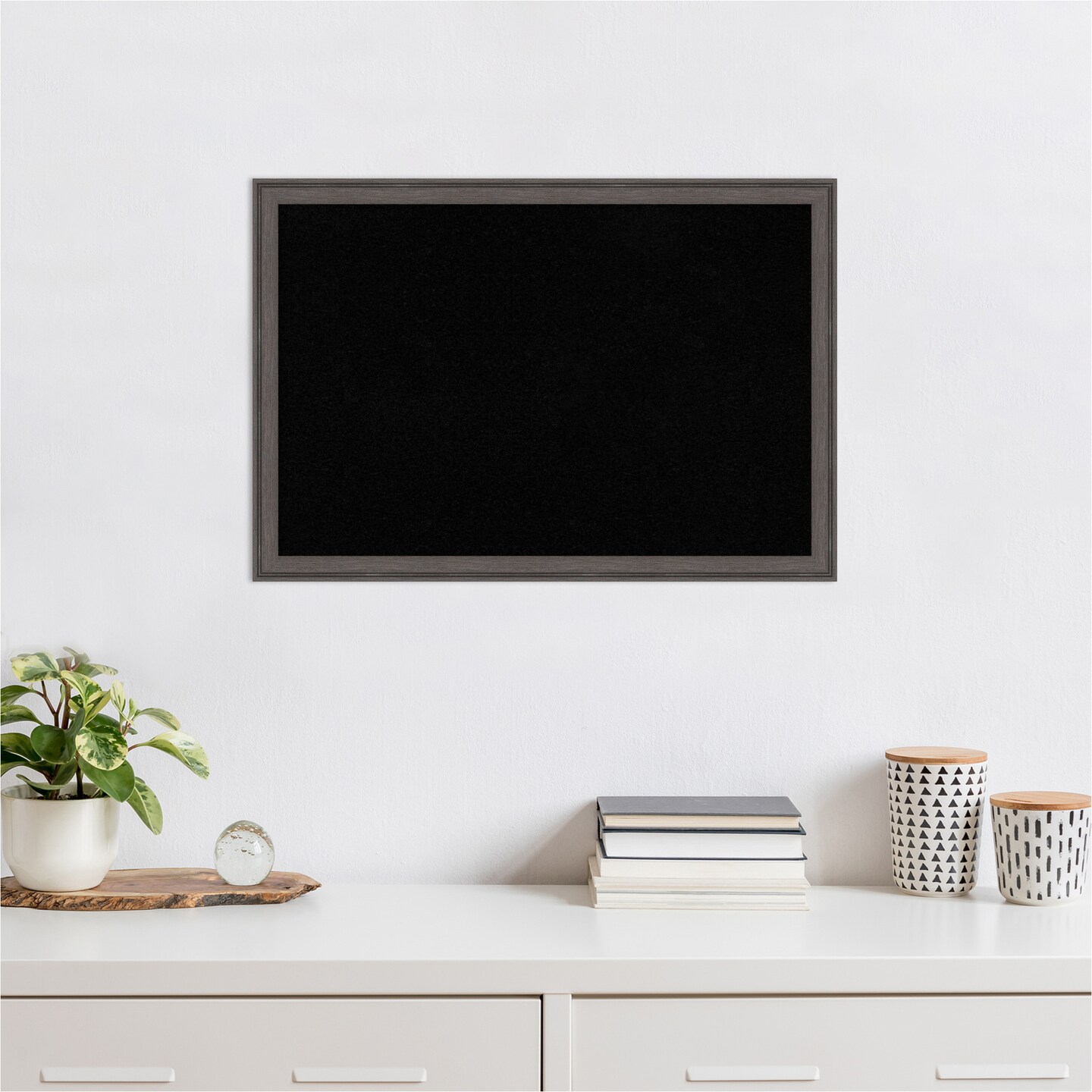 Florence Framed Corkboard, Black Cork