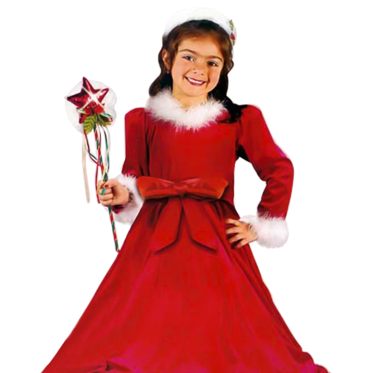 white christmas dresses Princess Dress-Up Costume Set for Girls lncludes Cape, Crown, Wand, Ne –  deaotoys
