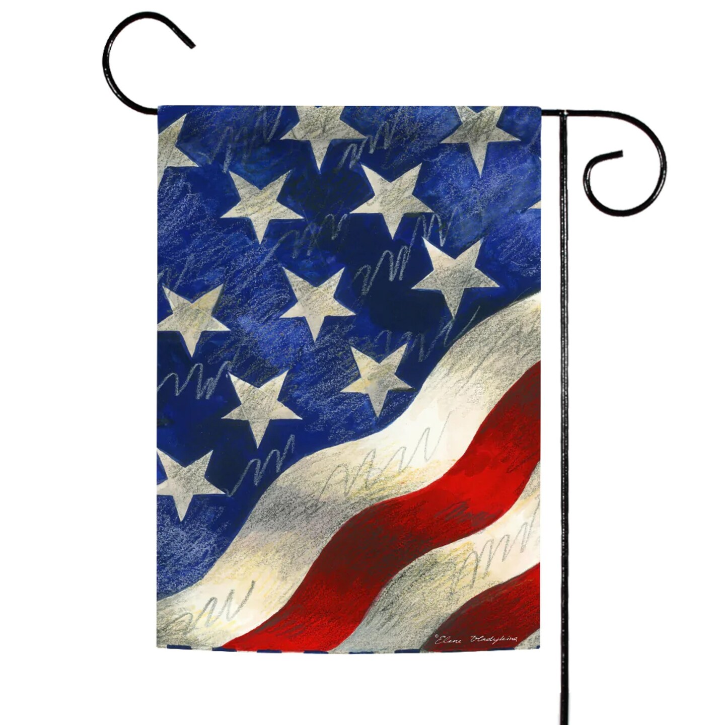 Toland Home Garden Patriotic Star-Spangled Banner Outdoor Garden Flag 18" x 12.5"