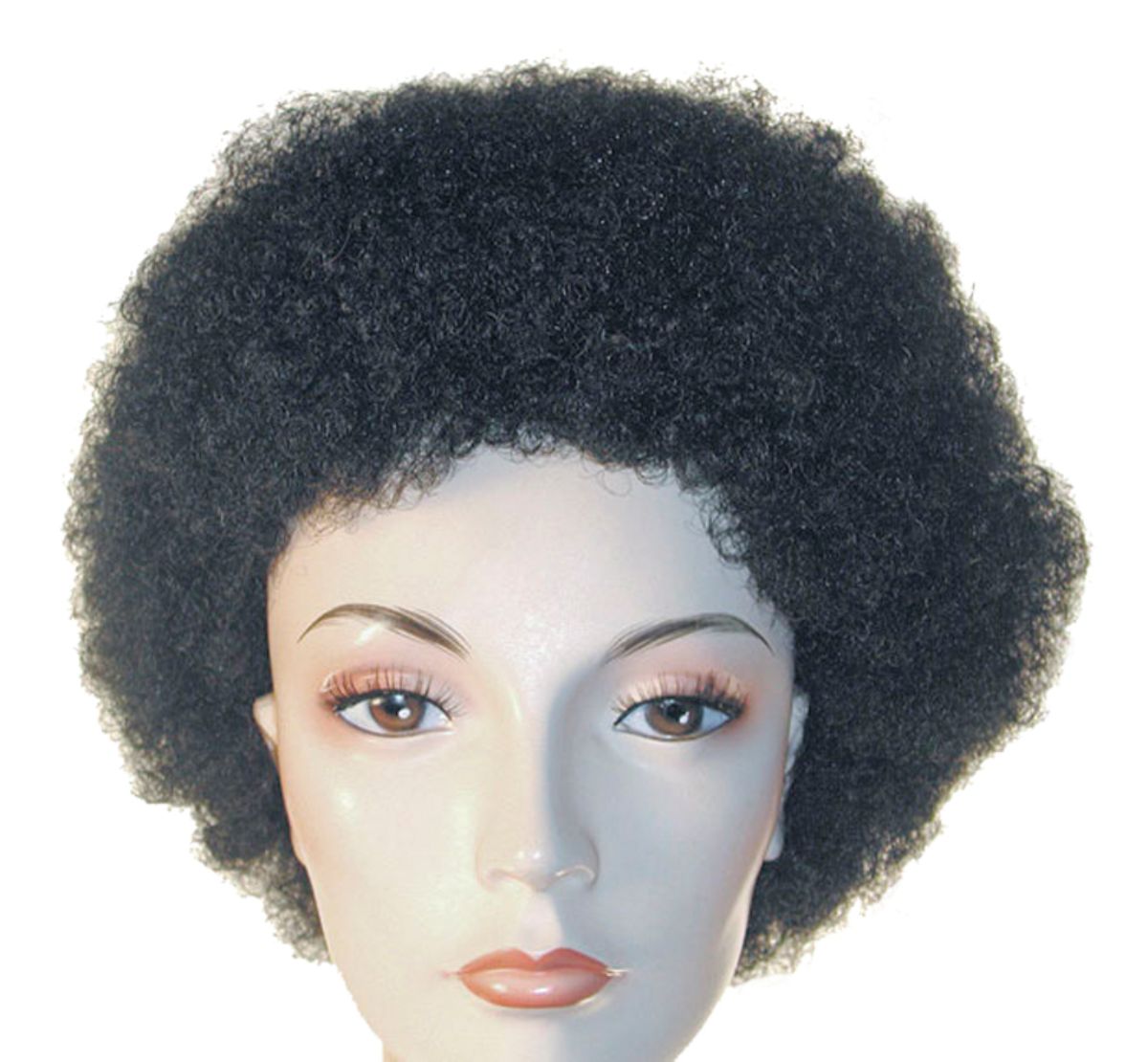 The Costume Center Dark Brown Unisex Adult Afro Halloween Wig Costume Accessory - One Size