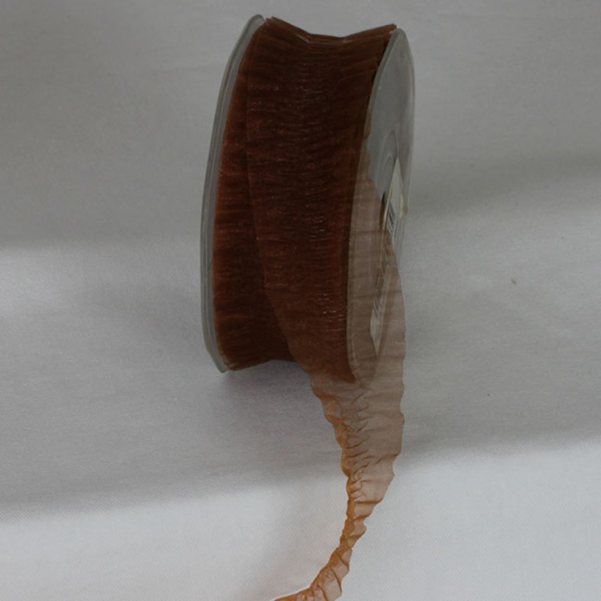 The Ribbon People Brown Solid Woven Edge Ribbon 1.5" x 16 Yards