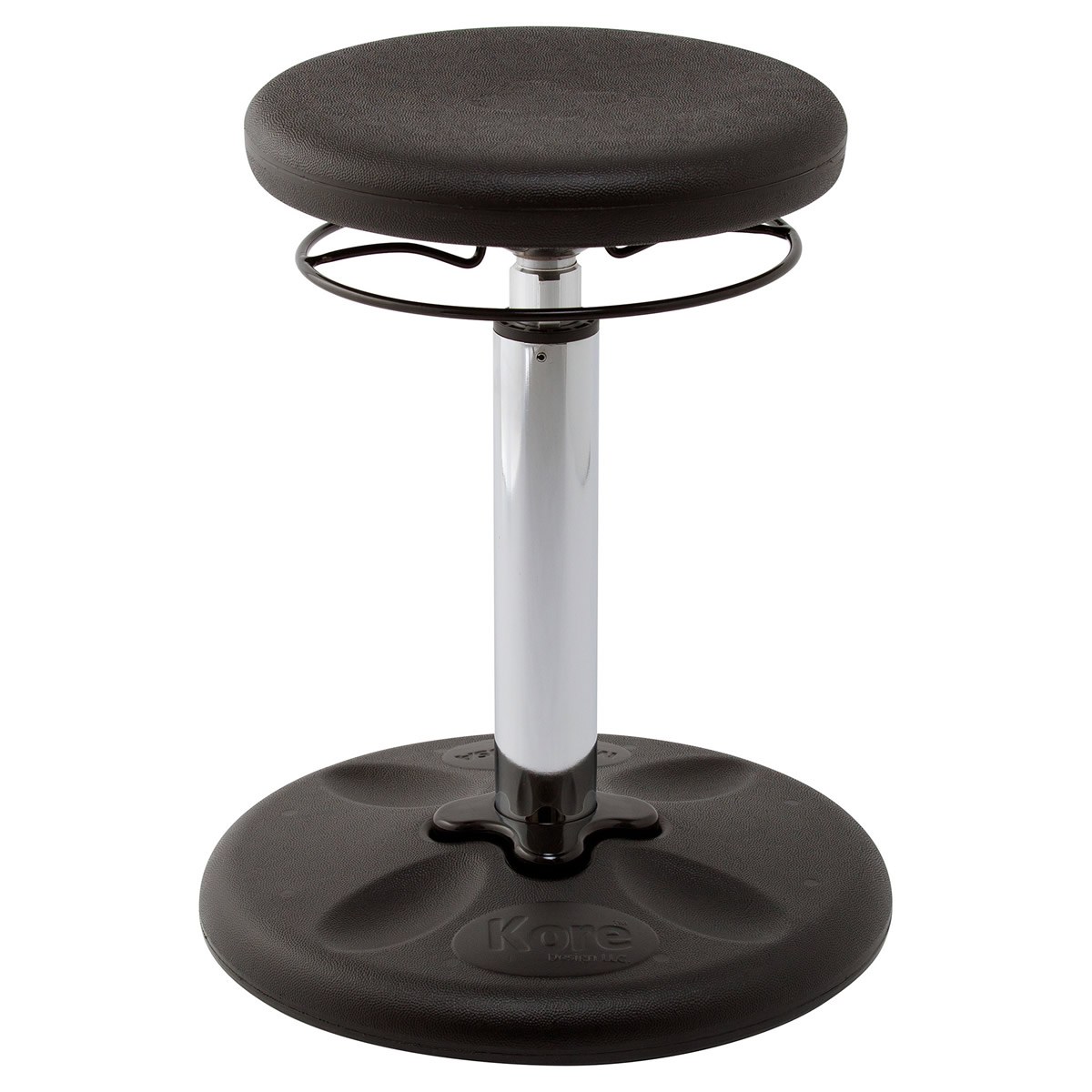 Kore Adjustable Wobble Chair 16.5&#x22; - 21.5&#x22; - Black