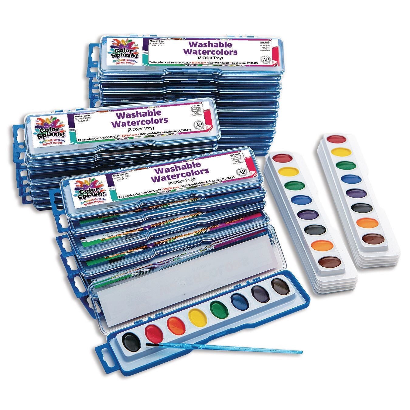 24 Watercolor Paint Sets for Kids and Adults -watercolors Paints