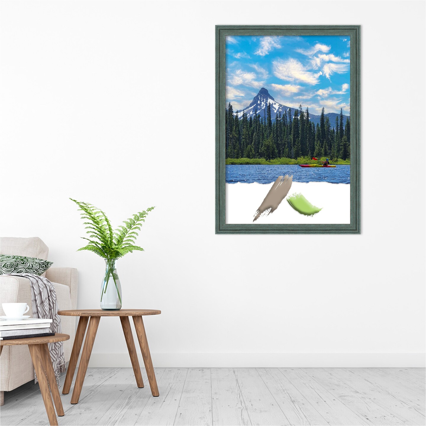 Upcycled Wood Picture Frame