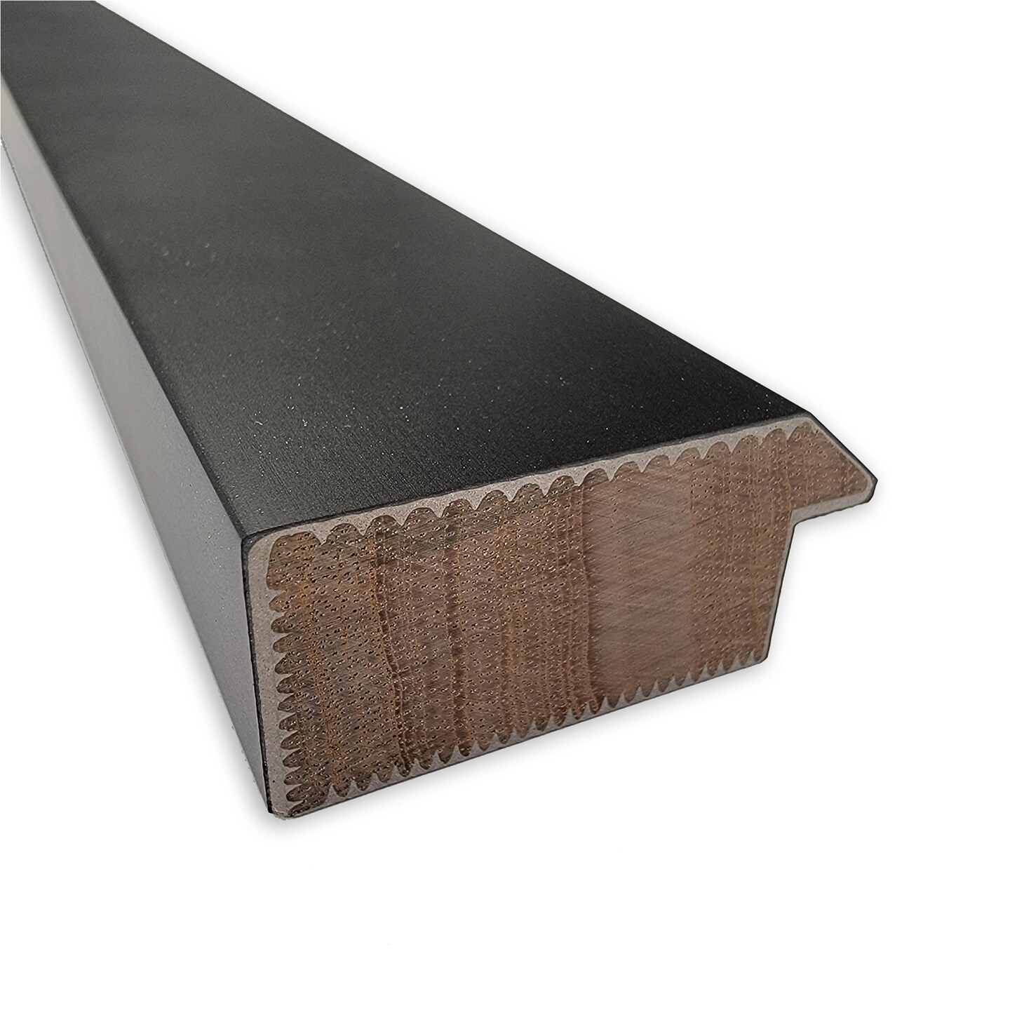 Midnight Black Narrow Wood Picture Frame