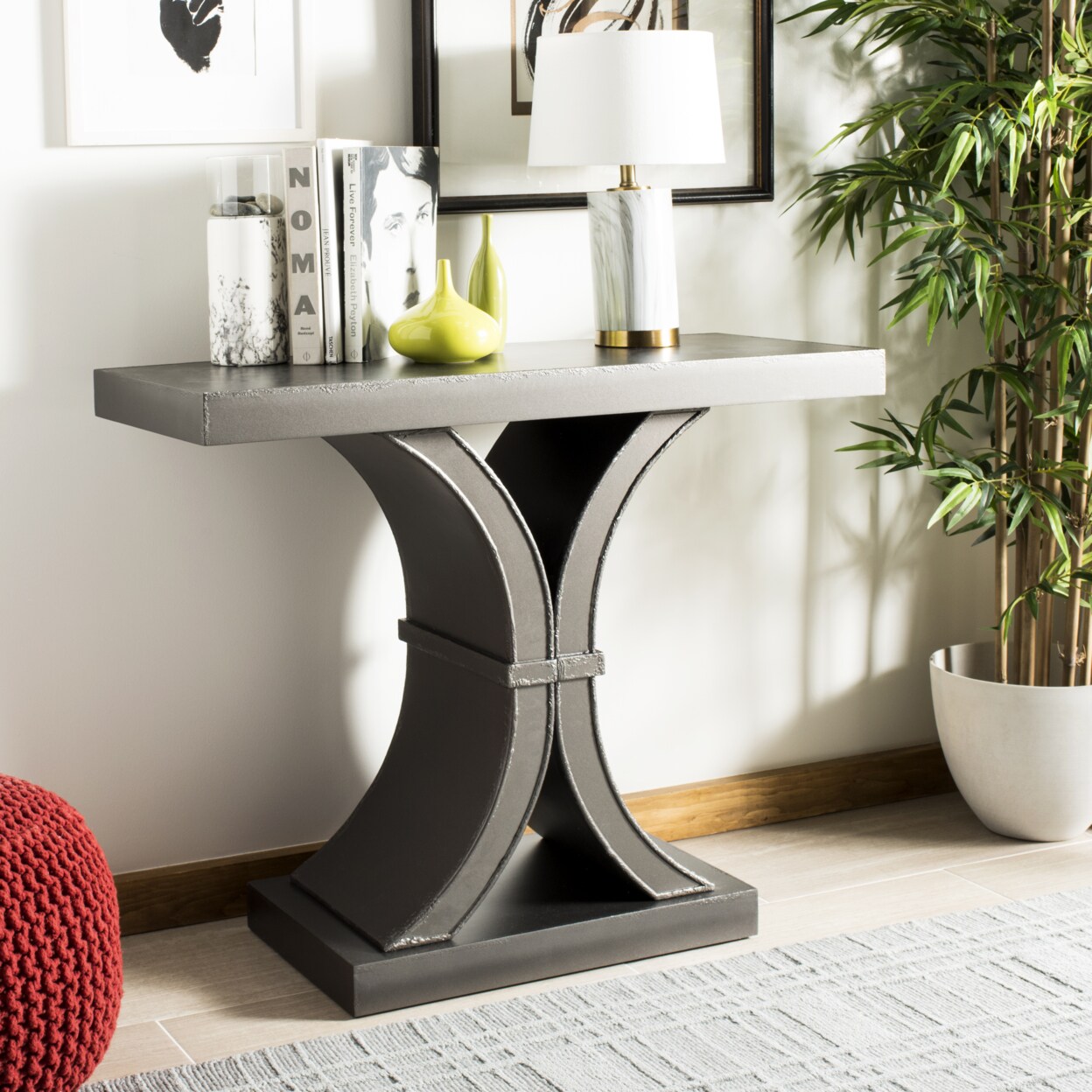 Safavieh   Dryden Console Table Distressed / Black