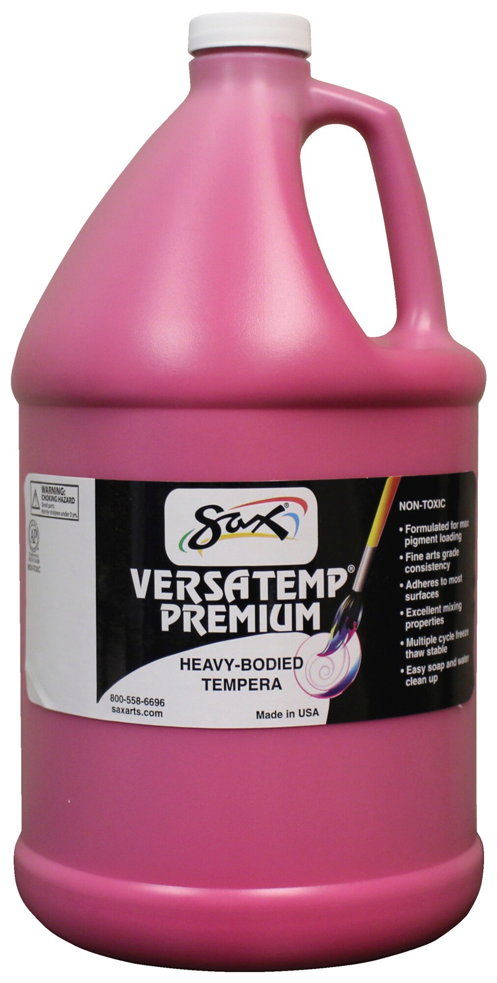 sax-versatemp-premium-heavy-bodied-tempera-paint-magenta-gallon