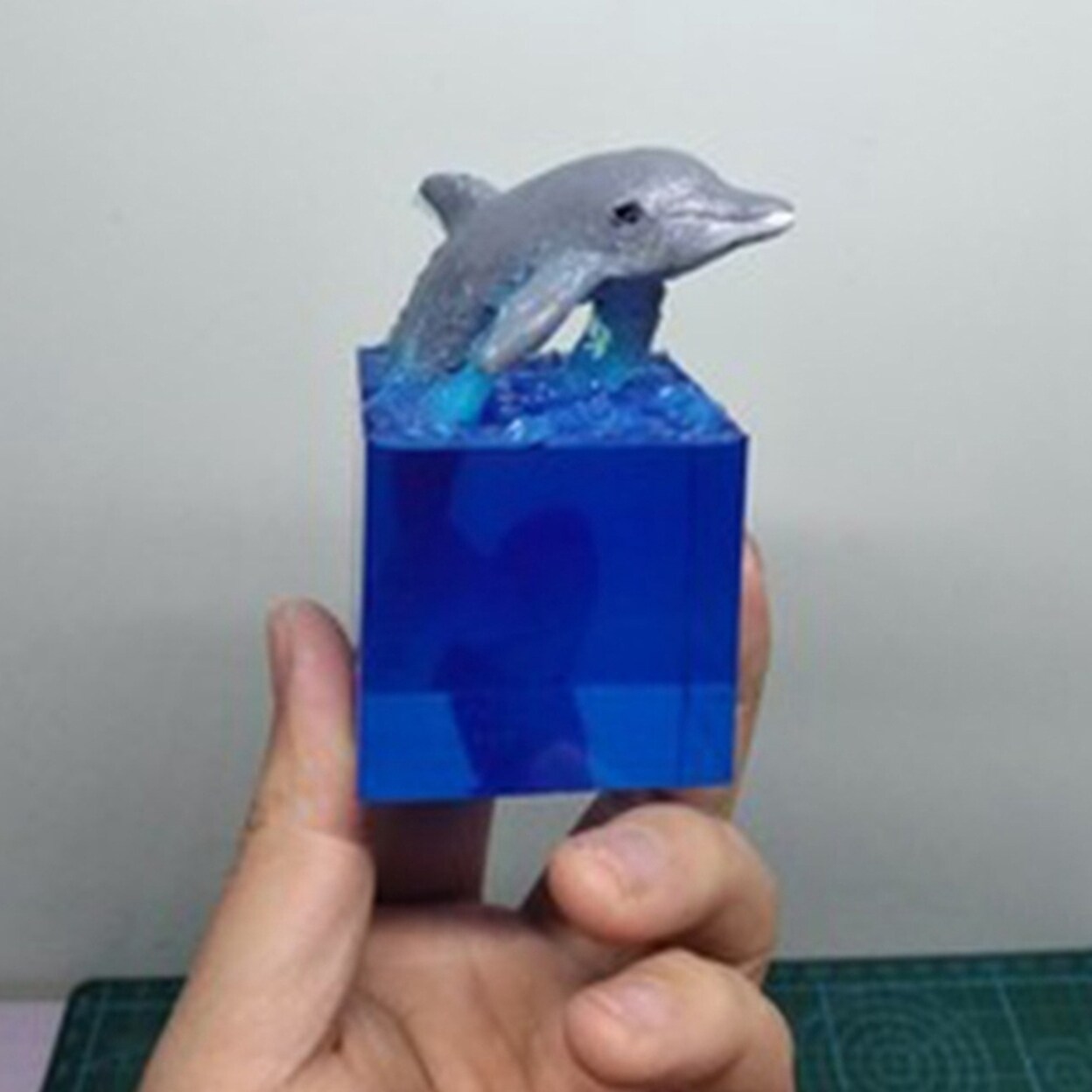 Square Cube Shape Silicone Mold Pendant Jewelry Making Diy Resin Casting Mould For Home