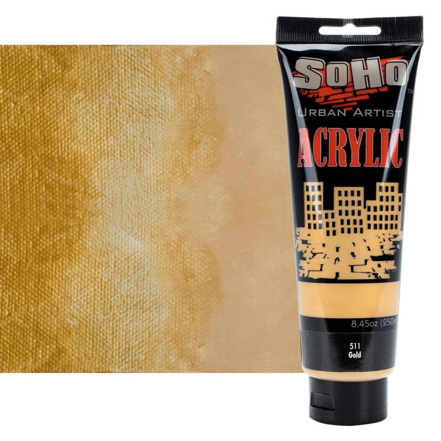 SoHo Urban Artist Acrylic Paint - Thick, Rich, Water-Resistant, Heavy Body Paint