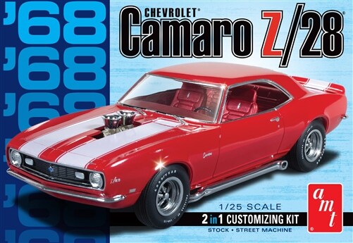 Round2  44951 1968 Camaro Z28 Car (2 in 1) Plastic Model