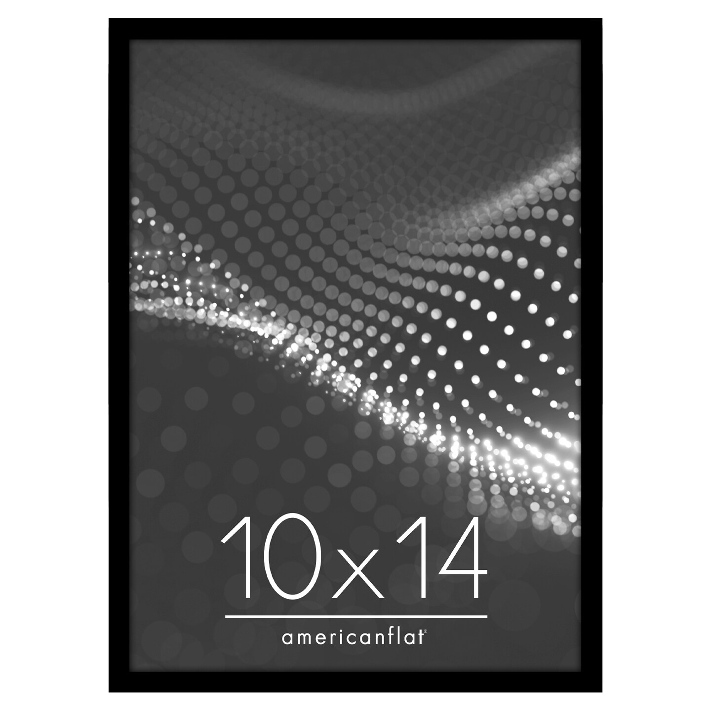 Americanflat Poster Frame - Perfect Frame for Photos and Artwork - Large Picture Frame - Polished Plexiglass - Hanging Hardware with Horizontal and Vertical Display