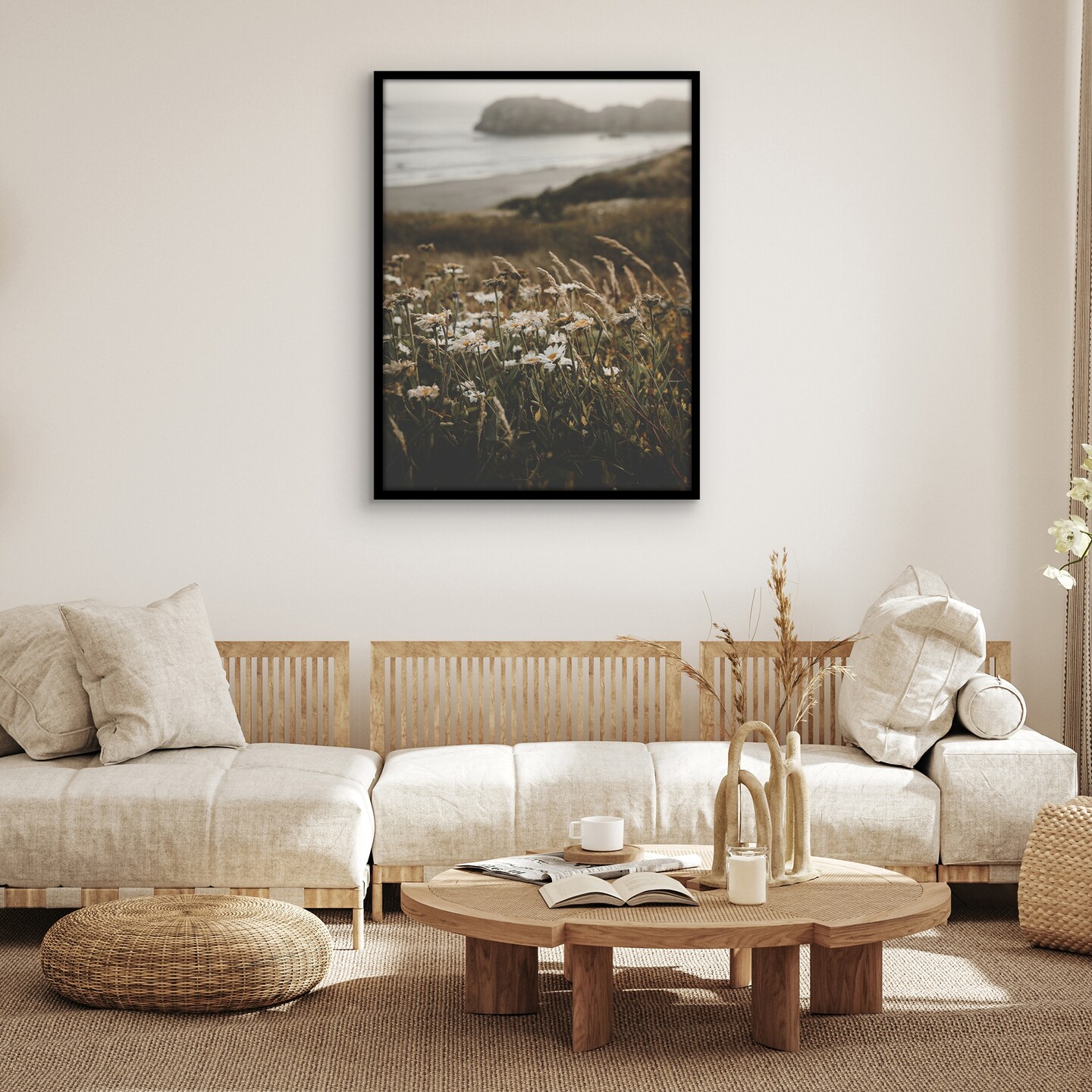 Americanflat Poster Frame - Perfect Frame for Photos and Artwork - Large Picture Frame - Polished Plexiglass - Hanging Hardware with Horizontal and Vertical Display