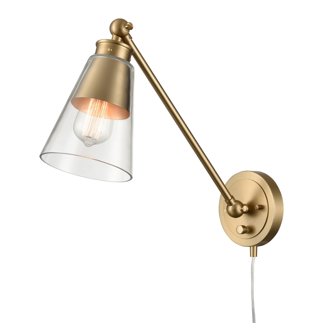 Albany 9.25 High 1-Light Swingarm Sconce