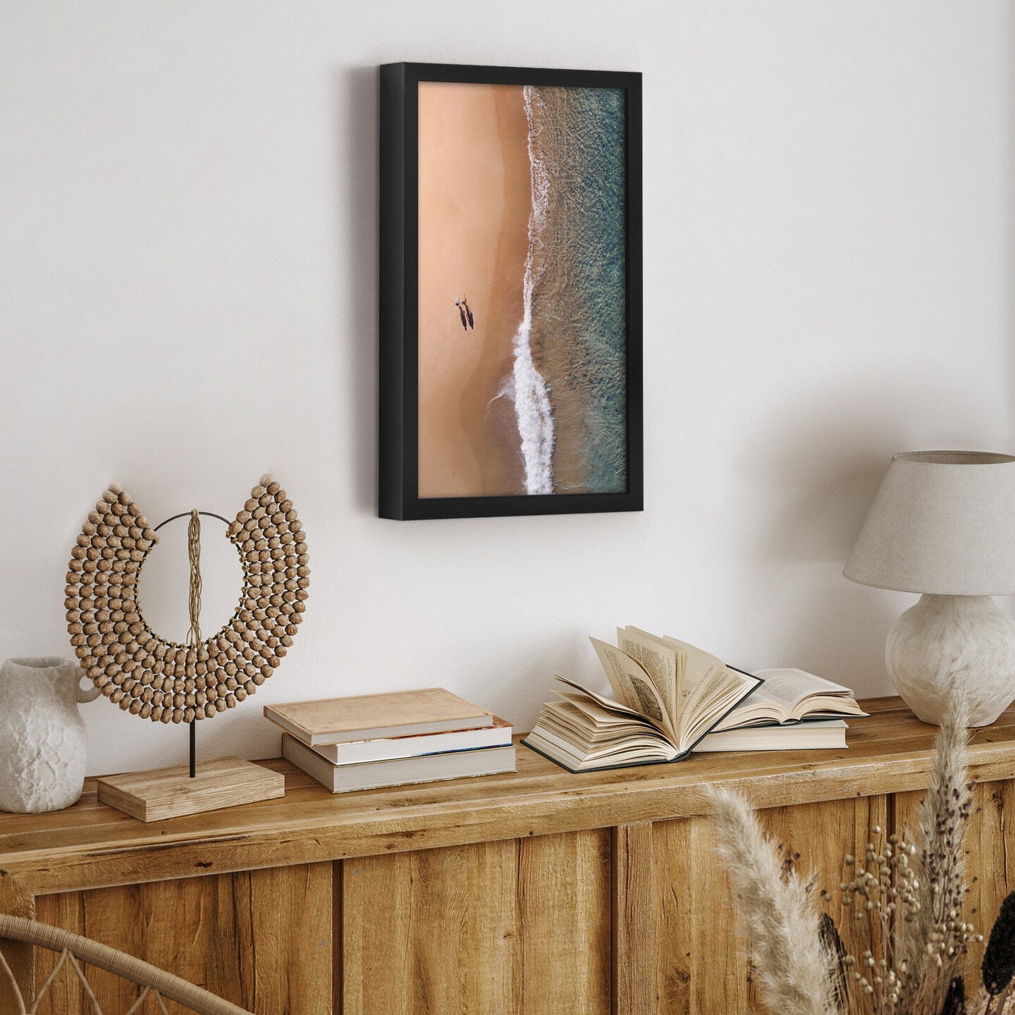 Americanflat Gallery-Style Picture Frame - Ideal Frame for Gallery Wall Display - Showcase Artwork, Prints, and Photos - Shatter Resistant Glass - Hanging Hardware with Drywall Anchor