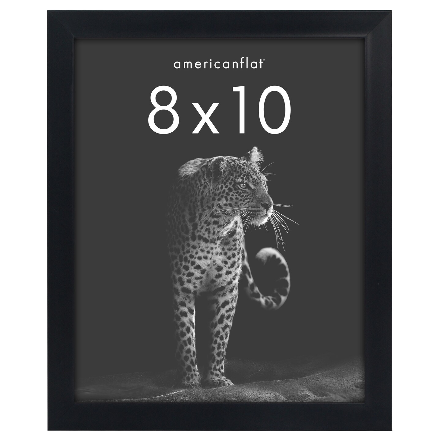 Americanflat Gallery-Style Picture Frame - Ideal Frame for Gallery Wall Display - Showcase Artwork, Prints, and Photos - Shatter Resistant Glass - Hanging Hardware with Drywall Anchor