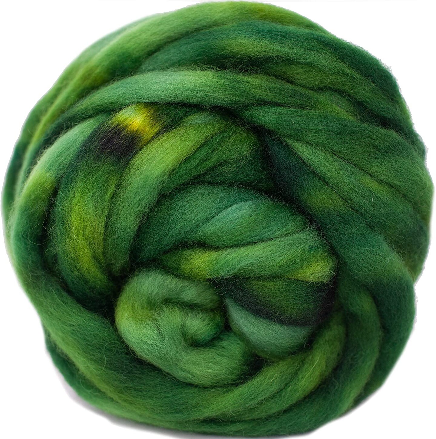Hand Dyed BFL Wool Roving: Gorgeous tonal colorways for easy needle felting, hand spinning or weaving. Choose 1oz or 4oz
