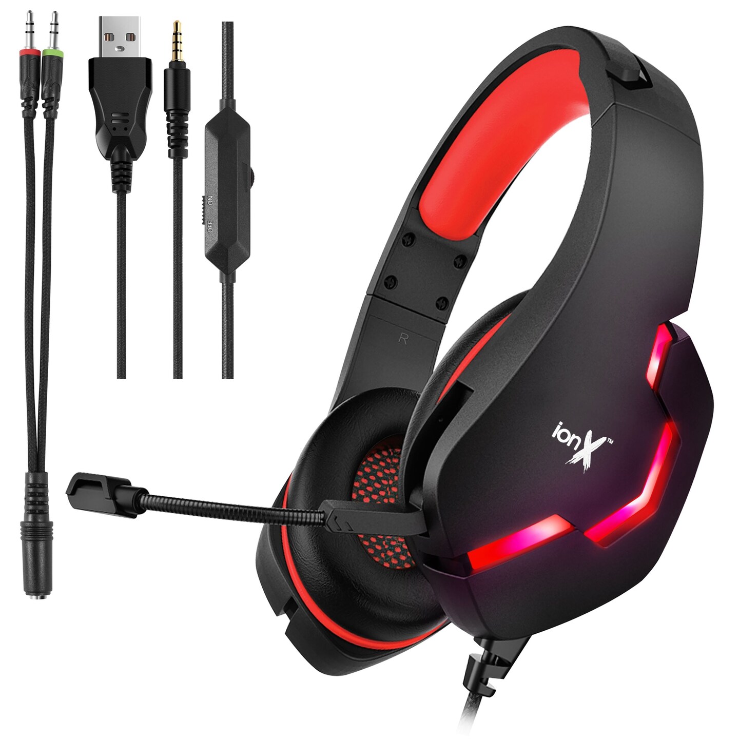 Wired Gaming Headset: For Xbox, Playstation, and PC