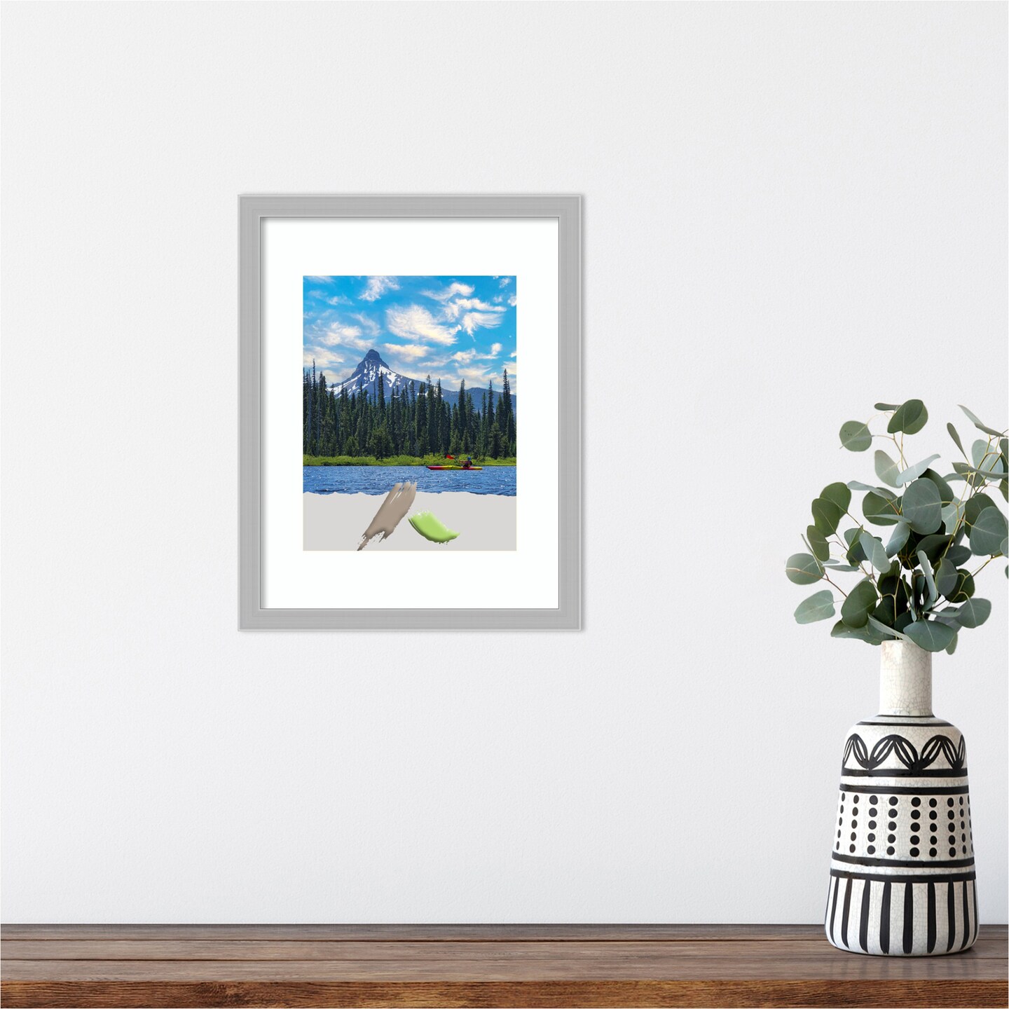 Hera Chrome Picture Frame, Photo Frame, Art Frame